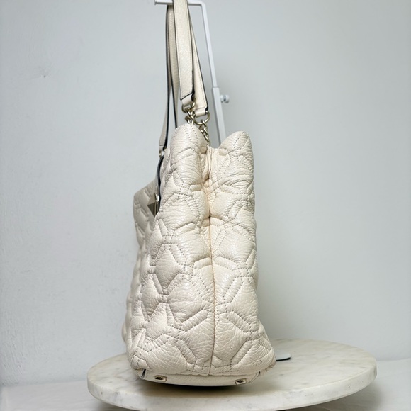 Kate Spade Cream Quilted Shoulder Bag - Picture 10 of 16